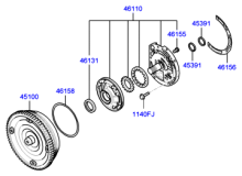 OIL PUMP & TORQUE CONVERTER - AUTOMATIC