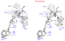 STEERING COLUMN & COVER