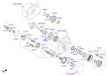 TRANSAXLE GEAR - AUTOMATIC