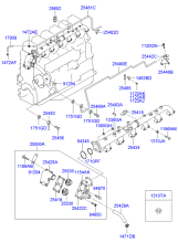 WATER HOSE & PIPE (D6CA*)