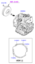 TRANSAXLE ASSY - AUTOMATIC