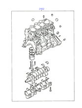 SHORT ENGINE ASSY (BETA)