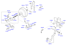 BRAKE BOOSTER & CYLINDER