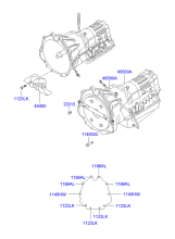 TRANSMISSION ASSY (AUTOMATIC TRANSMISSION)