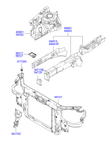 FENDER APRON & RAD SUPPORT PANEL