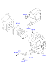 HEATER SYSTEM - HEATER & BLOWER & DUCT