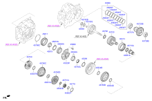 TRANSAXLE GEAR - AUTOMATIC