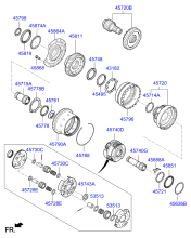 TRANSAXLE GEAR - AUTOMATIC