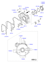 FLYWHEEL HOUSING (D6CA*)