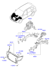 FENDER APRON & RAD SUPPORT PANEL