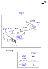 REAR COMBINATION & LICENSE PLATE LAMP