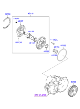 AUTOMATIC TRANSMISSION TORQUE CONVERTER & OIL PUMP