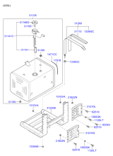 FUEL TANK & MOUNTINGS