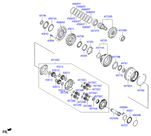 TRANSAXLE GEAR - AUTOMATIC