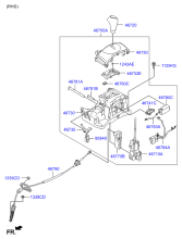 SHIFT LEVER CONTROL (ATM)