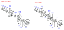 HUB & DRUM - FRONT AXLE