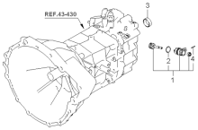 SPEEDOMETER DRIVEN GEAR - MANUAL