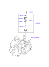 AUTOMATIC TRANSMISSION SPEEDOMETER DRIVEN GEAR