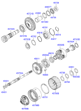 TRANSAXLE GEAR - AUTOMATIC