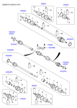 DRIVE SHAFT (FRONT)