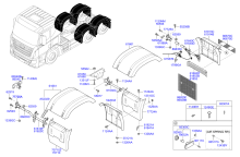 REAR FENDER (TRACTOR)