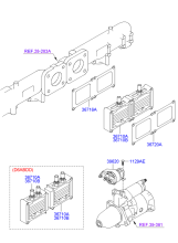 INTAKE AIR HEATER (D6CA*)