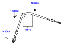 CLUTCH CABLE (MTA)