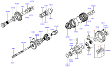 TRANSAXLE GEAR - AUTOMATIC