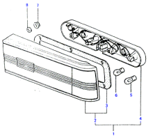 REAR MOUNTED LAMP