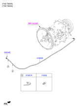 CLUTCH OIL & AIR LINE