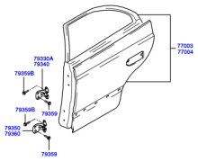 PANEL - REAR DOOR