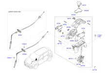 SHIFT LEVER CONTROL (ATM)