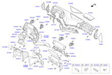 INSTRUMENT PANEL & RELATED PARTS