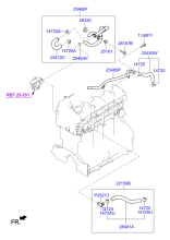 Шланг и трубопровод системы охлаждения двигателя