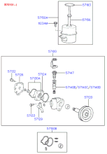 PUMP & PULLEY ASSY