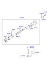 PROPELLER SHAFT (REAR)