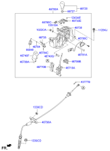 SHIFT LEVER CONTROL (ATM)