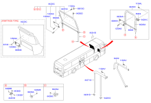 DRIVER GUARD STANCHION