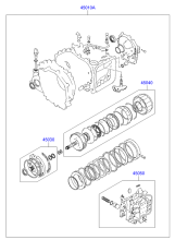 TRANSAXLE GASKET KIT - AUTOMATIC