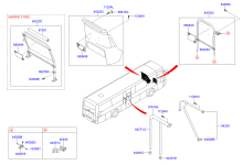 DRIVER GUARD STANCHION