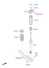 REAR SPRING & STRUT