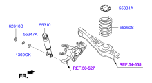 REAR SPRING & STRUT