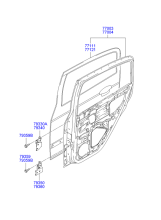 PANEL - REAR DOOR