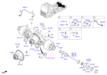 REAR AXLE HOUSING & HUB