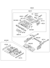 FLOOR ASSY - COMPLETE & ISOLATION PAD