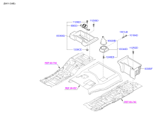 FLOOR CONSOLE & GEAR SHIFT LEVER COVER