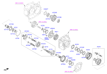 TRANSAXLE GEAR - AUTOMATIC