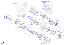 TRANSAXLE GEAR - AUTOMATIC