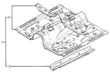 FLOOR ASSY - CENTER COMPLETE