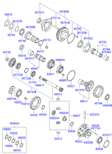 TRANSAXLE GEAR - AUTOMATIC